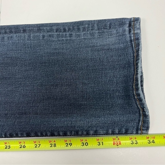 American Eagle Outfitters Men’s Blue Jeans Sz W30/L36 Actual Ins L32” Distressed - Picture 10 of 10